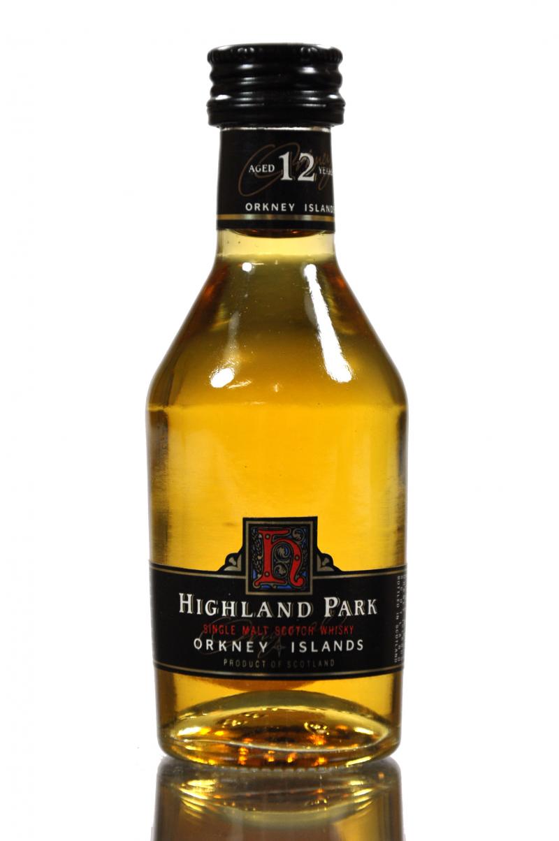 Highland Park 12 Year Old Miniature