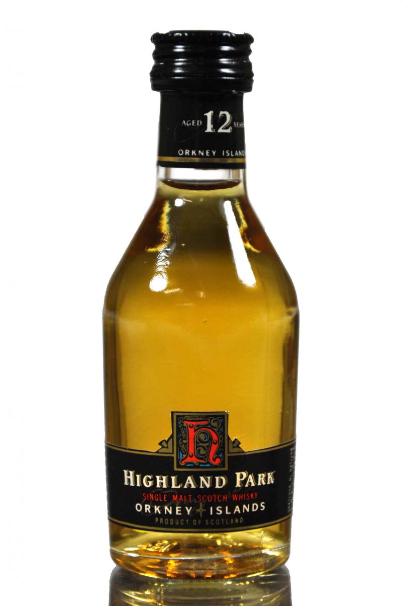 Highland Park 12 Year Old Miniature