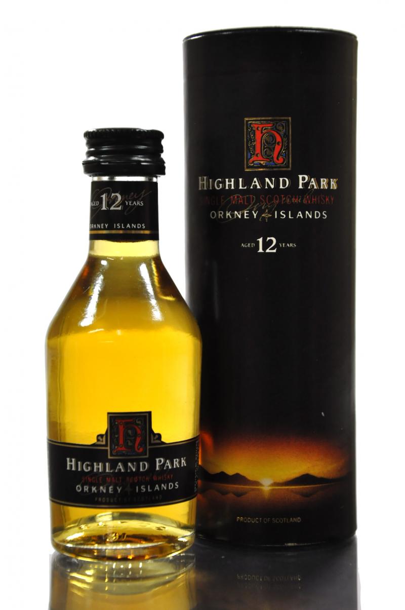 Highland Park 12 Year Old Miniature