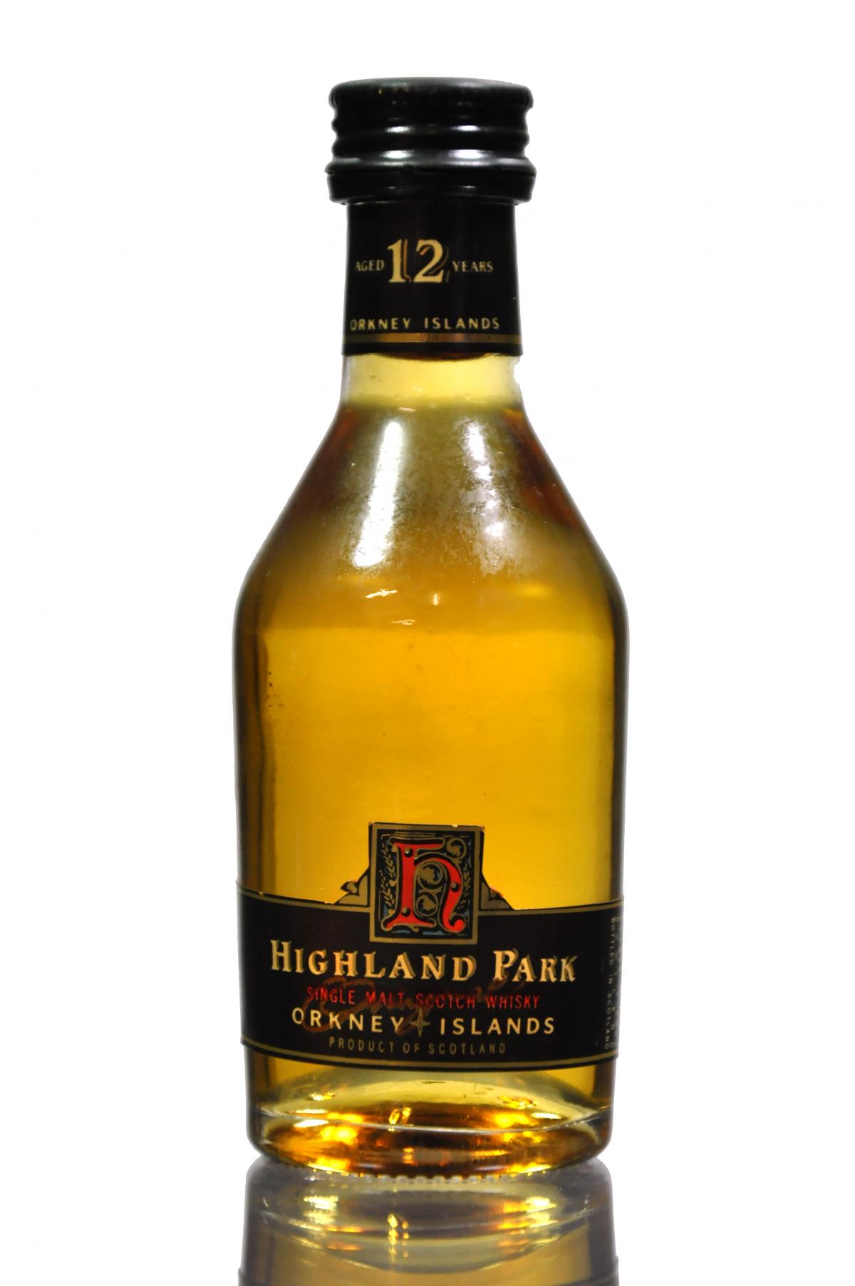 Highland Park 12 Year Old Miniature