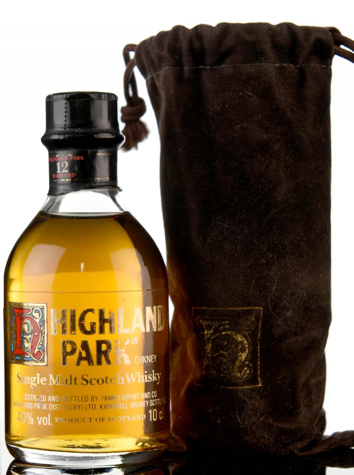 Highland Park 12 Year Old Miniature