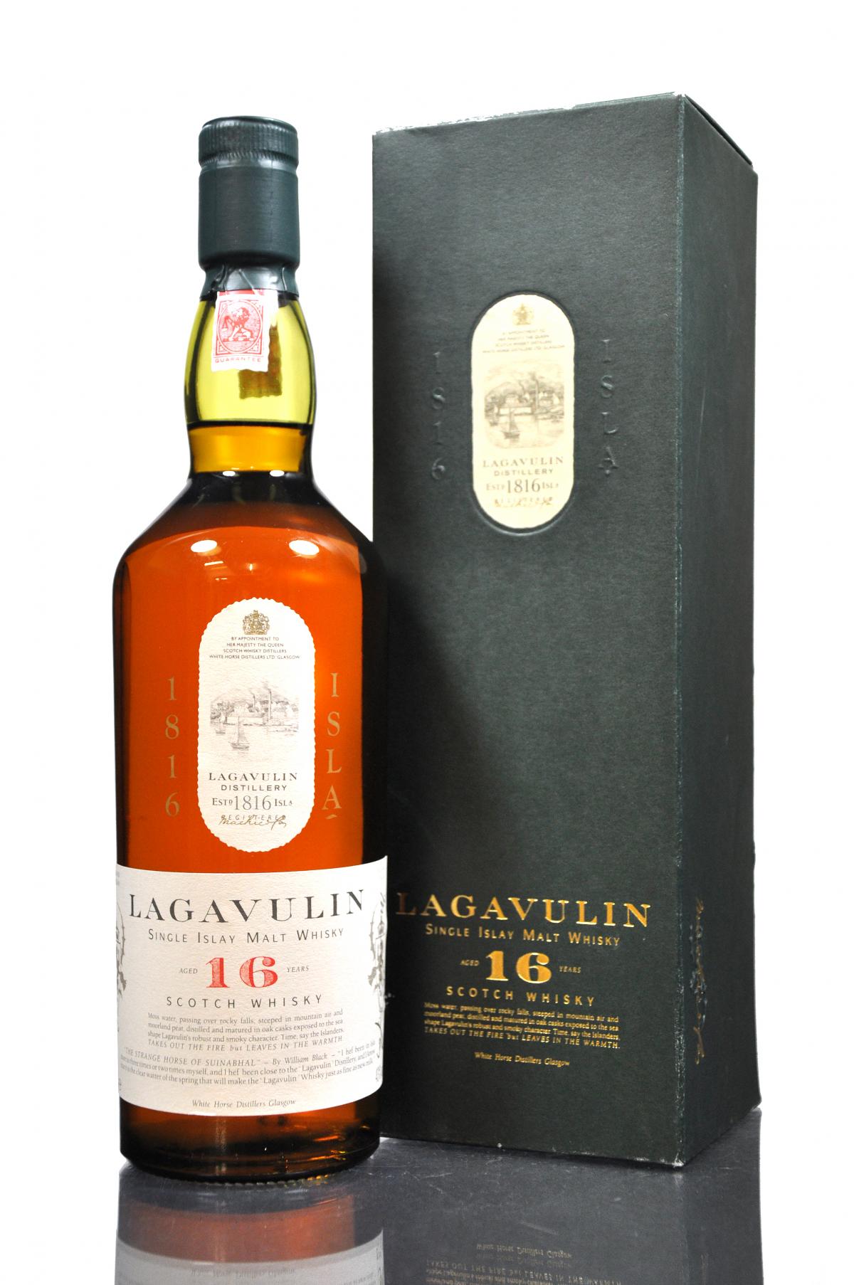 Lagavulin 16 Year Old - White Horse - Late 1980s