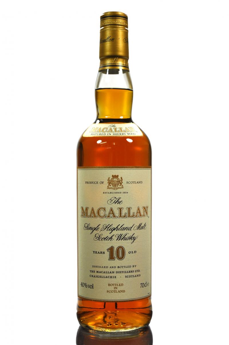 Macallan 10 Year Old - 1990s