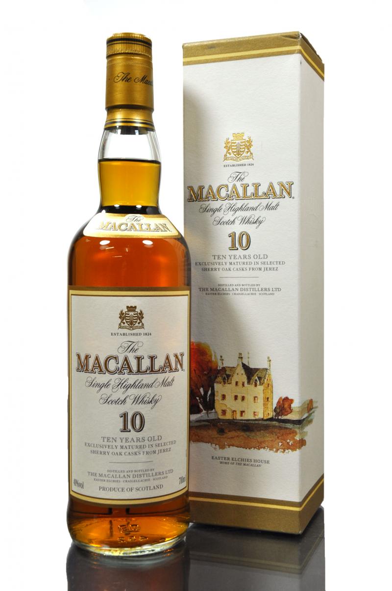 Macallan 10 Year Old - Sherry Cask - Early 2000s