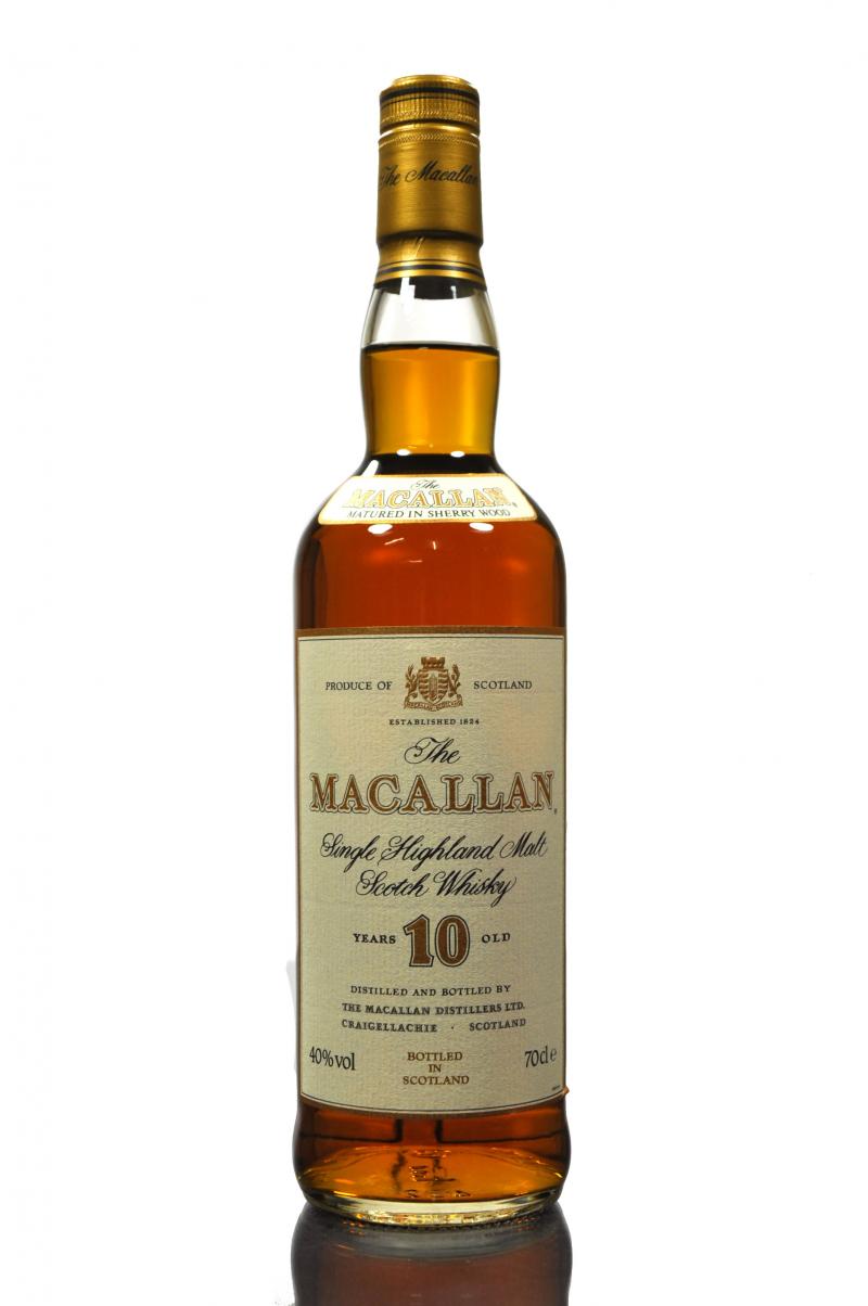 Macallan 10 Year Old - 1990s