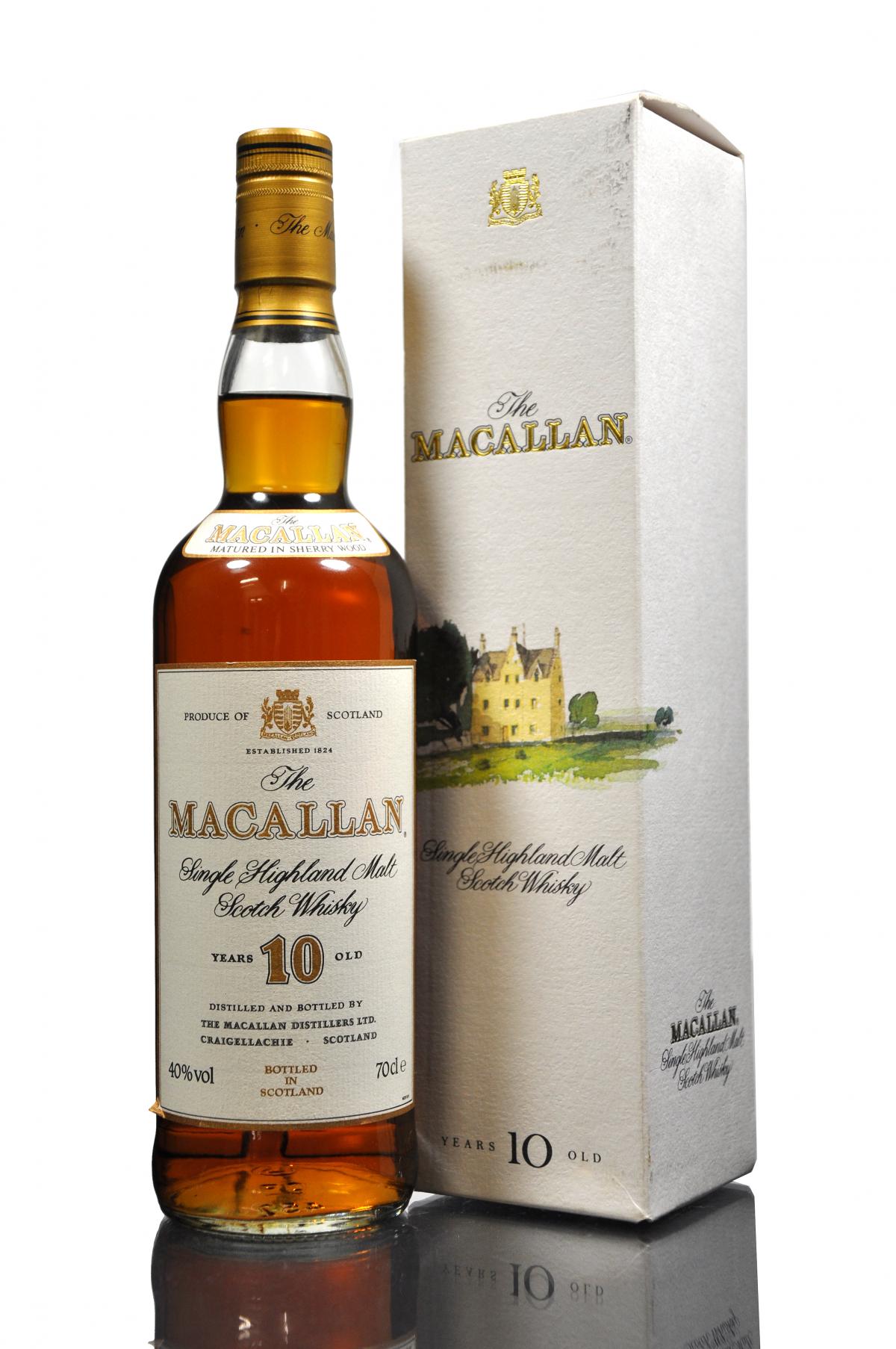 Macallan 10 Year Old - 1990s