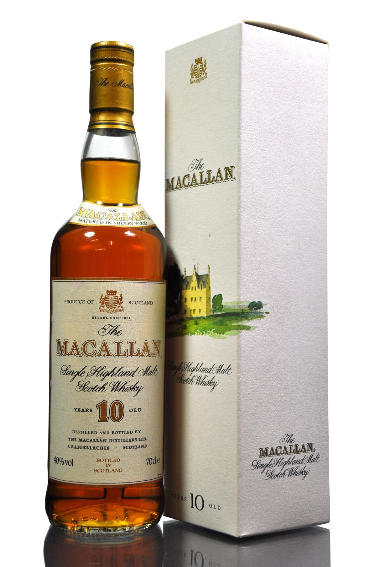 Macallan 10 Year Old - 1990s