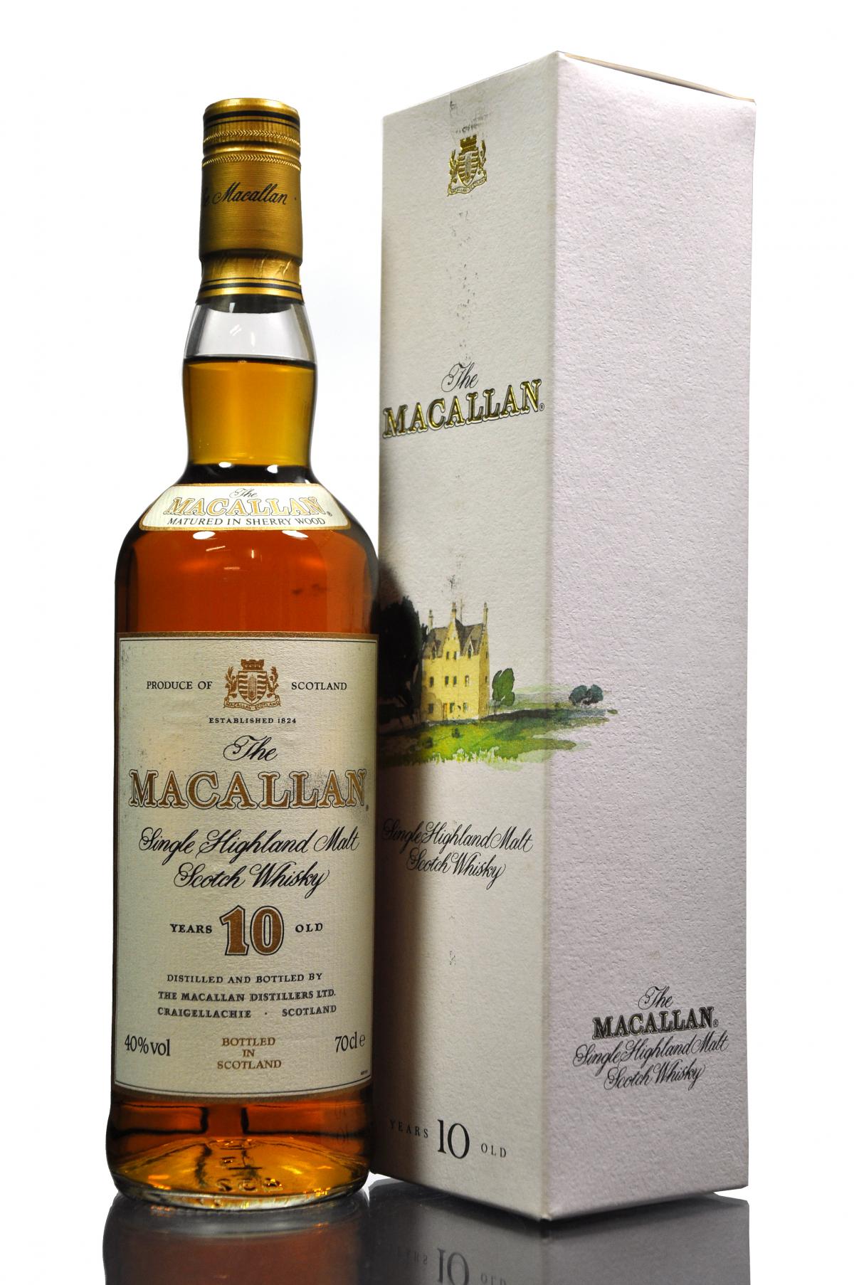 Macallan 10 Year Old - 1990s