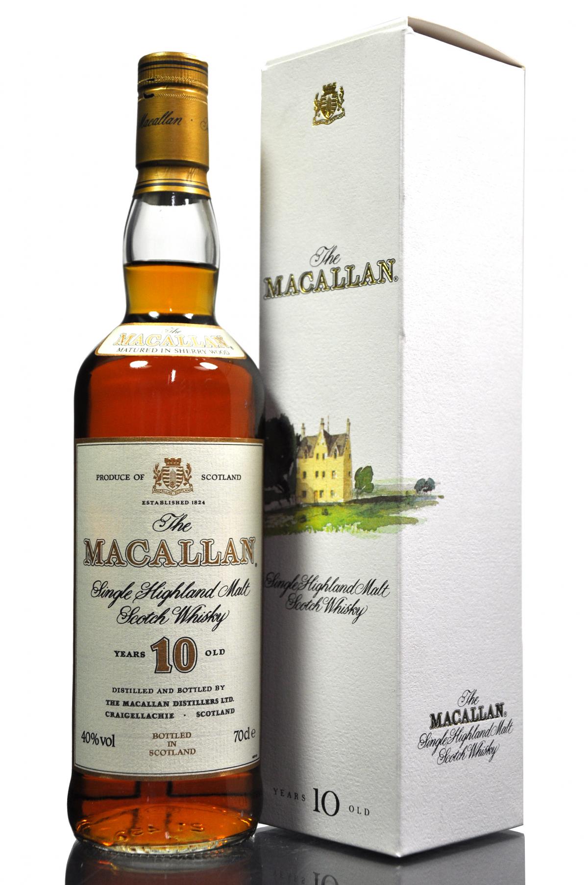 Macallan 10 Year Old - 1990s