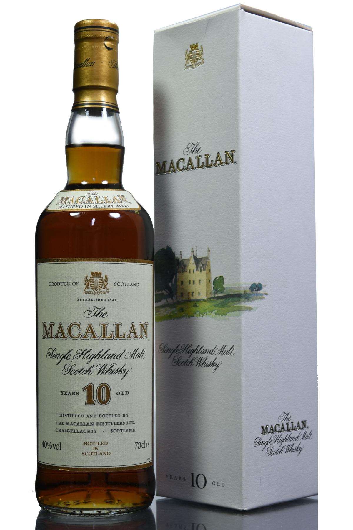 Macallan 10 Year Old - 1990s