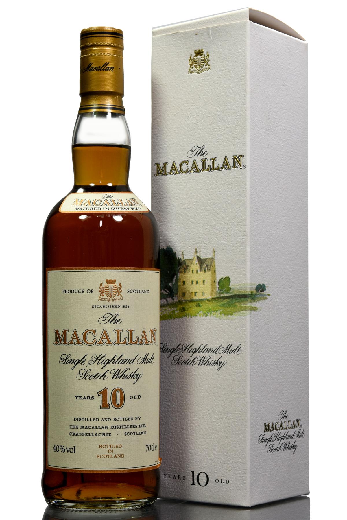 Macallan 10 Year Old - 1990s