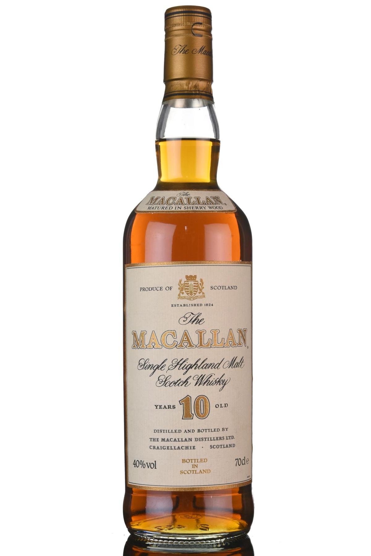 Macallan 10 Year Old - 1990s
