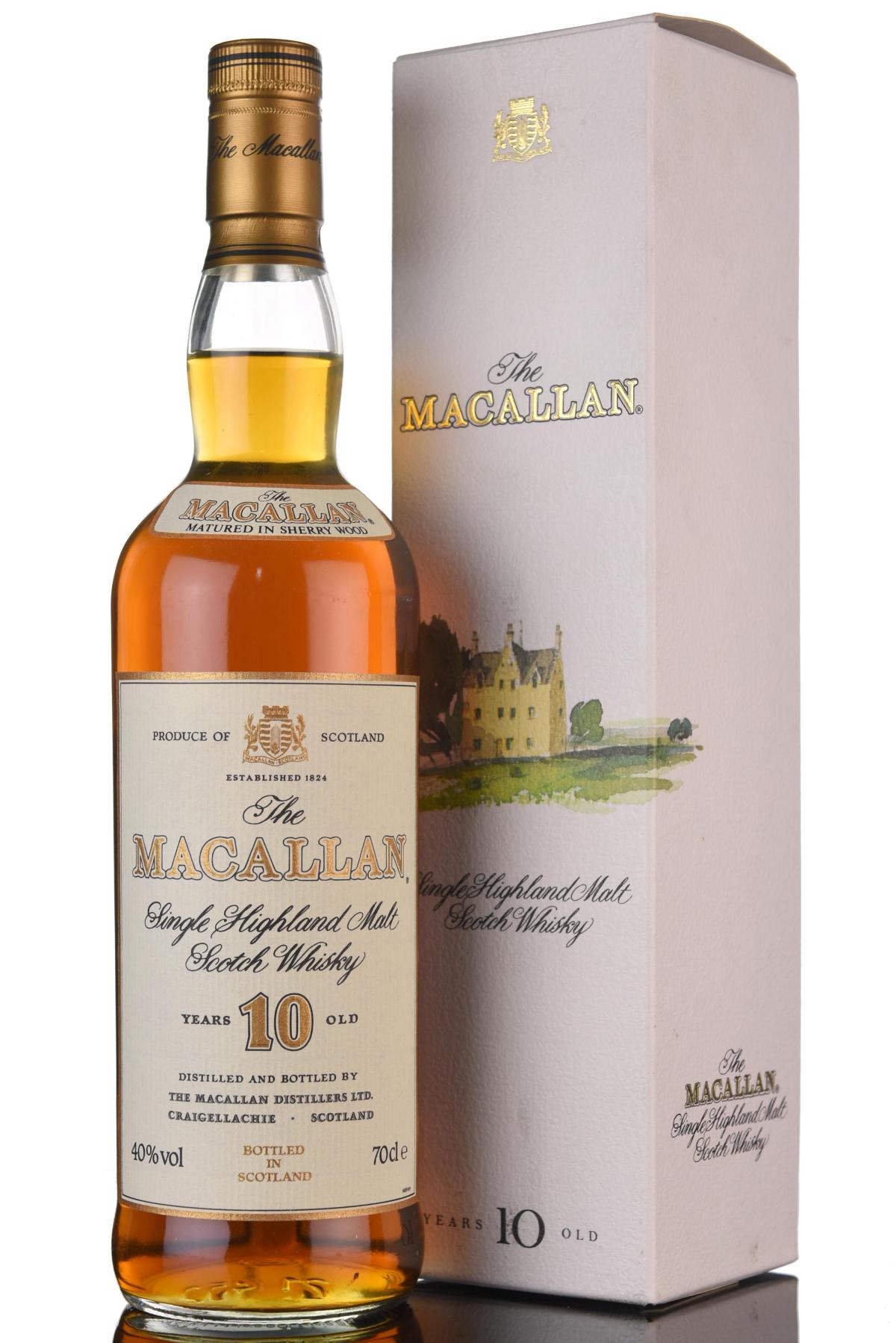 Macallan 10 Year Old - 1990s