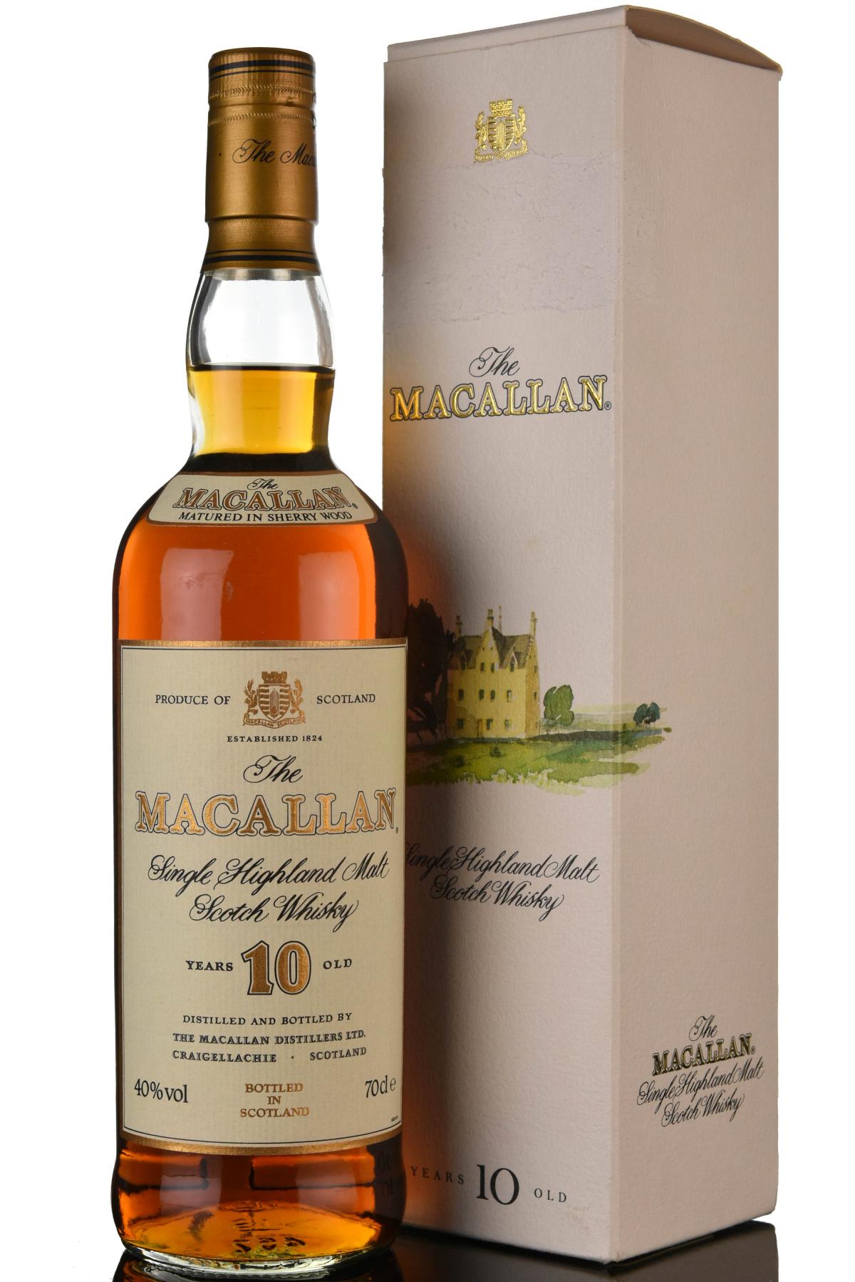 Macallan 10 Year Old - 1990s