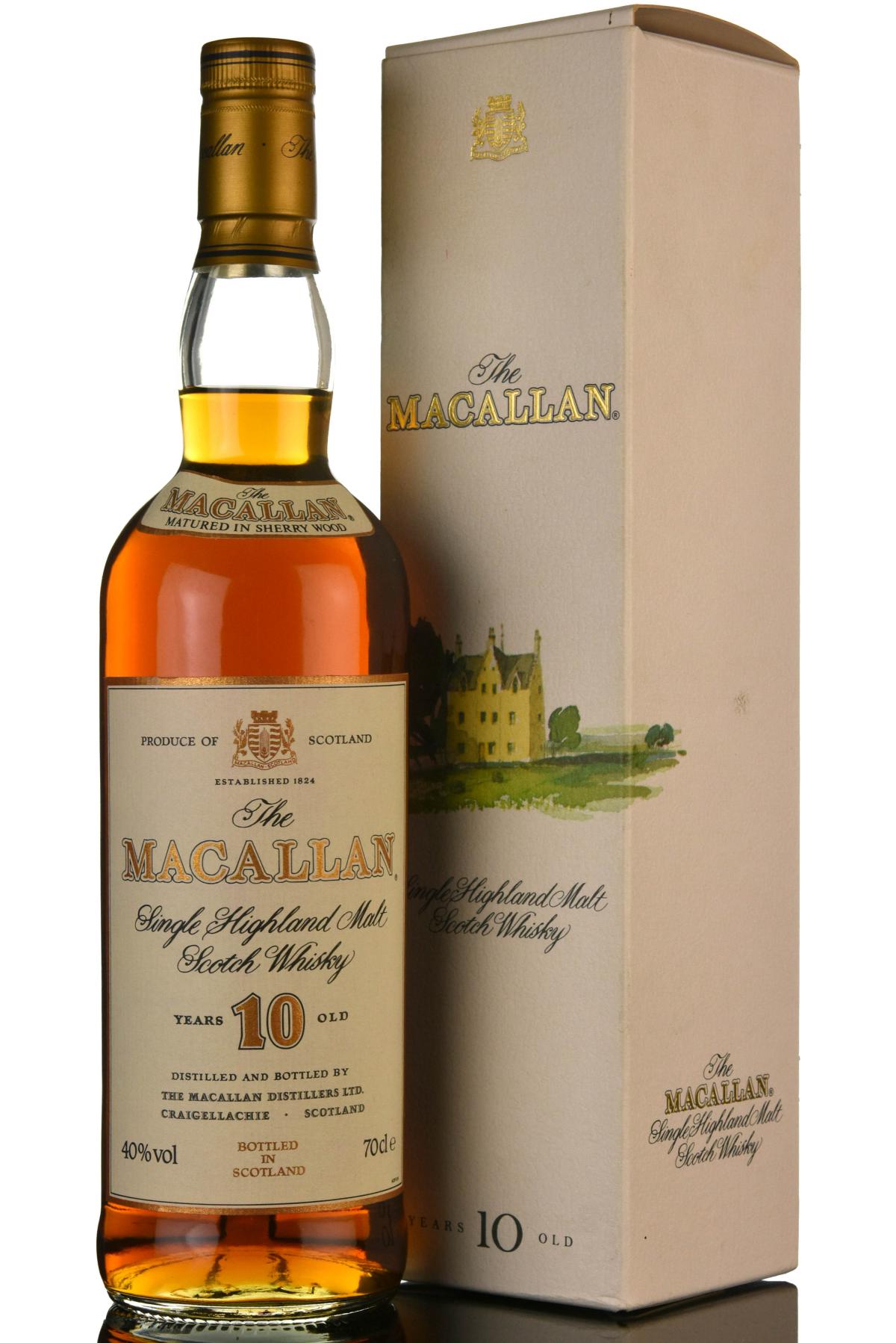 Macallan 10 Year Old - 1990s