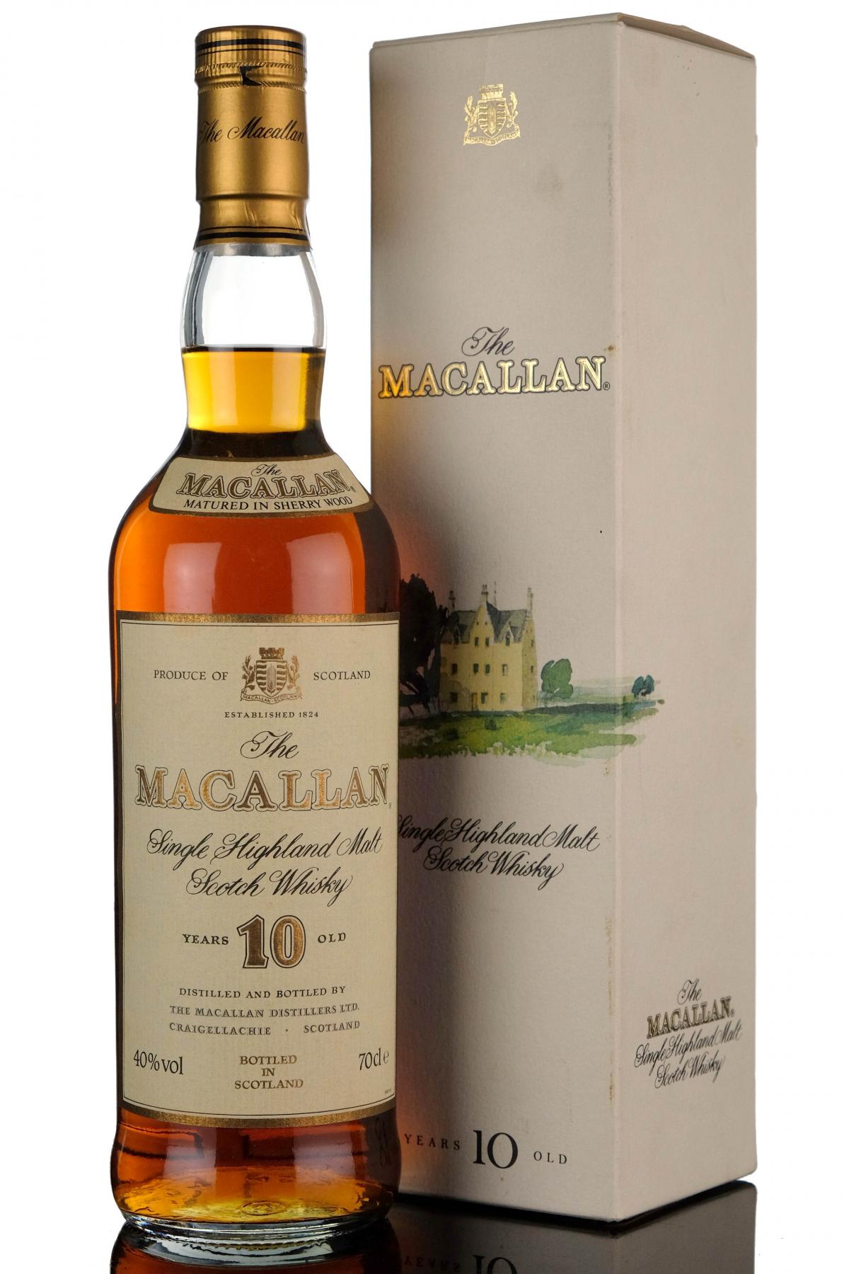 Macallan 10 Year Old - 1990s
