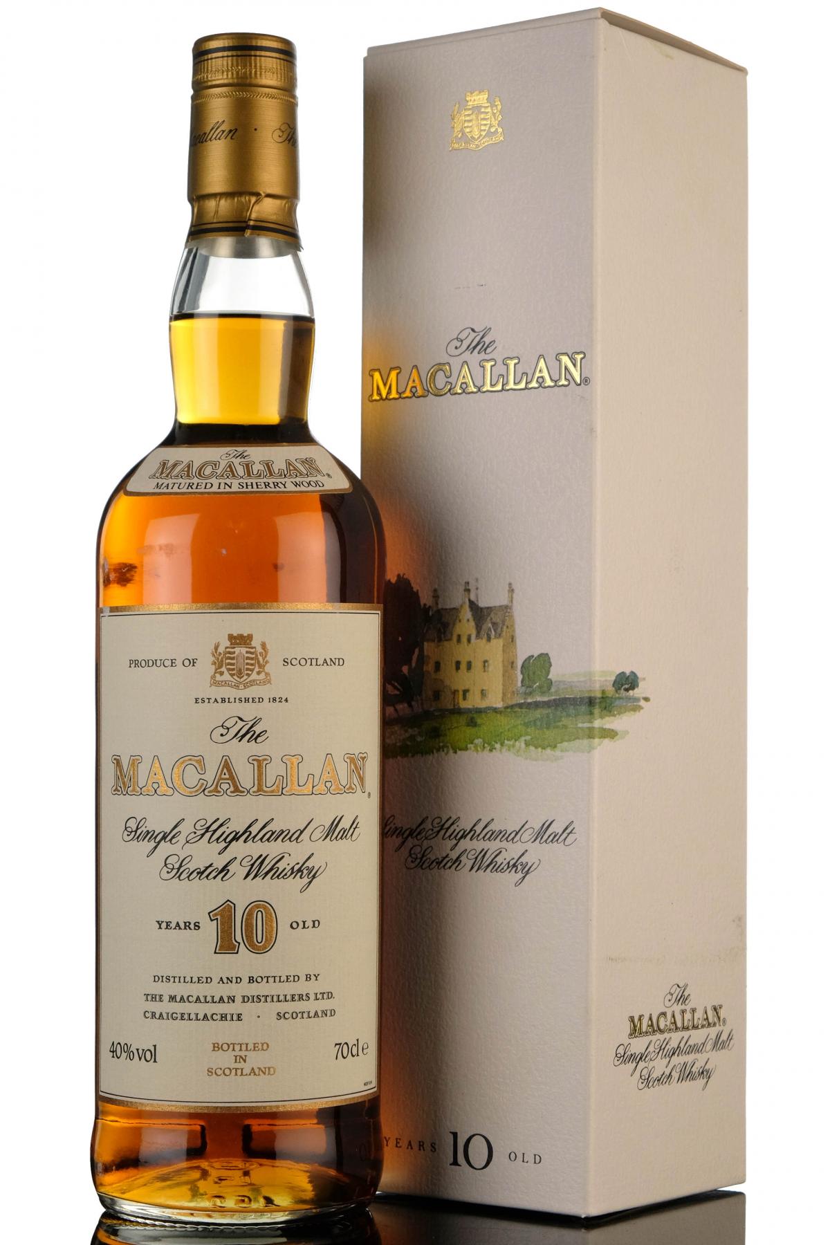 Macallan 10 Year Old - 1990s