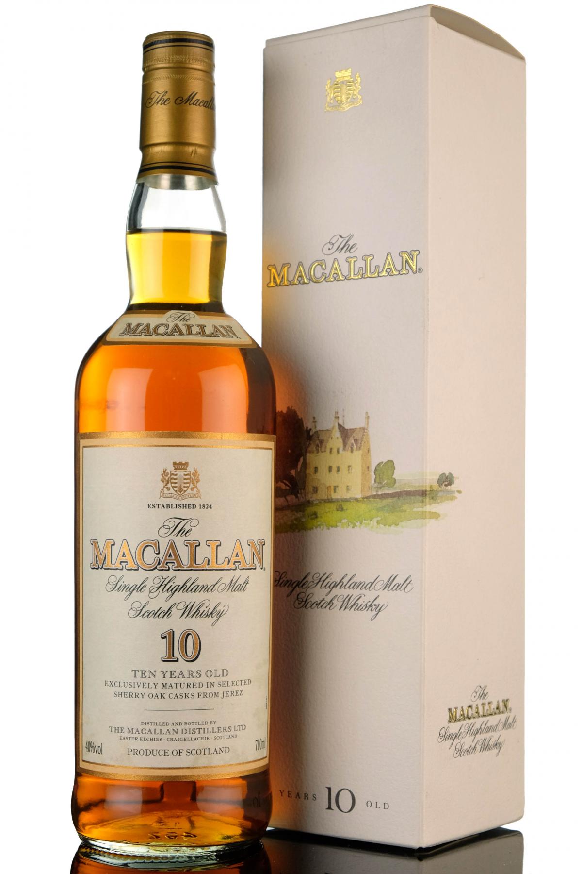 Macallan 10 Year Old - 1990s