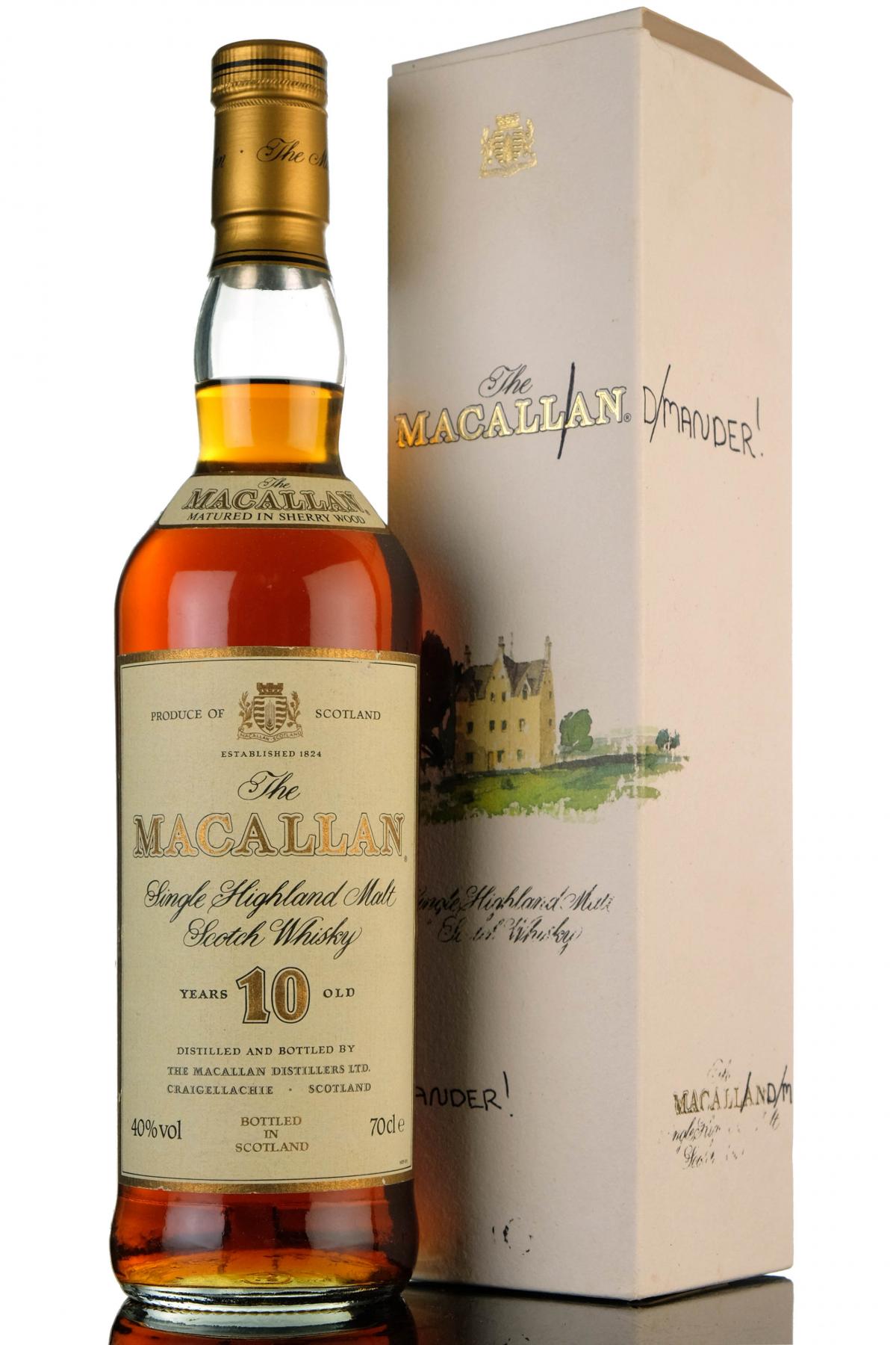 Macallan 10 Year Old - 1990s