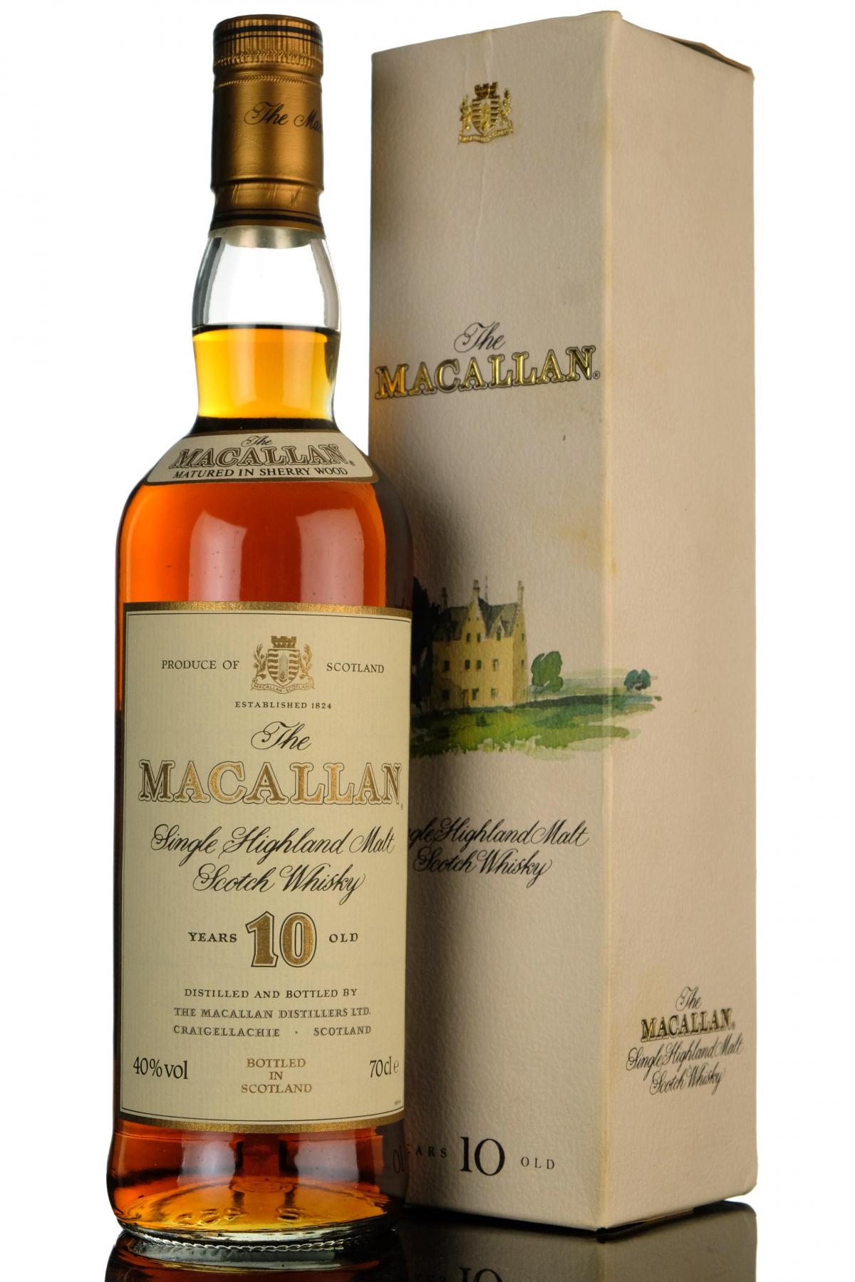 Macallan 10 Year Old - 1990s