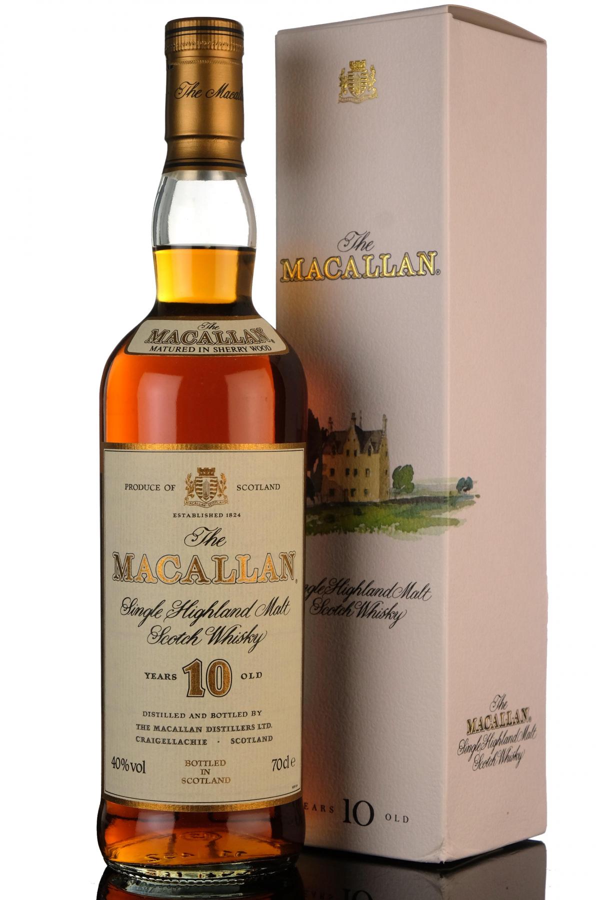 Macallan 10 Year Old - 1990s