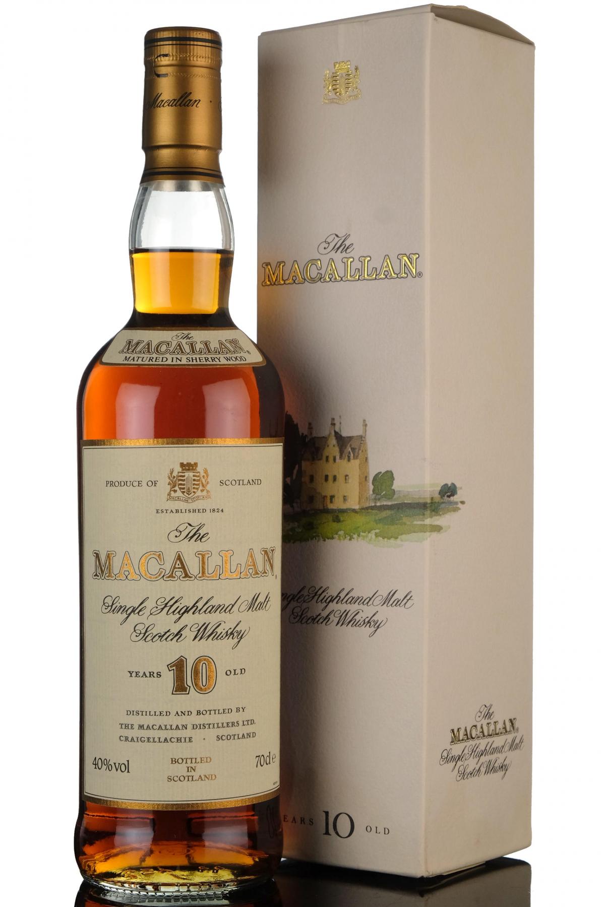 Macallan 10 Year Old - 1990s