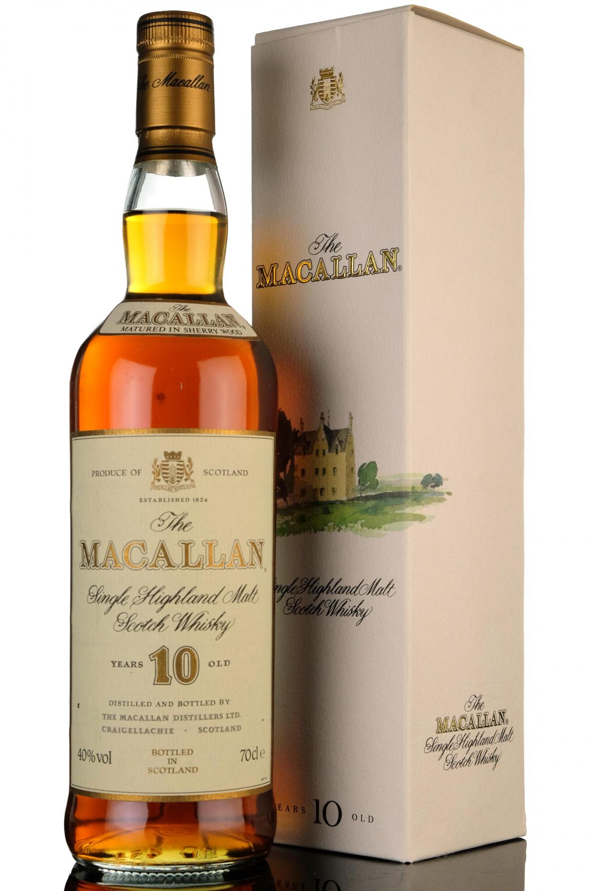 Macallan 10 Year Old - 1990s