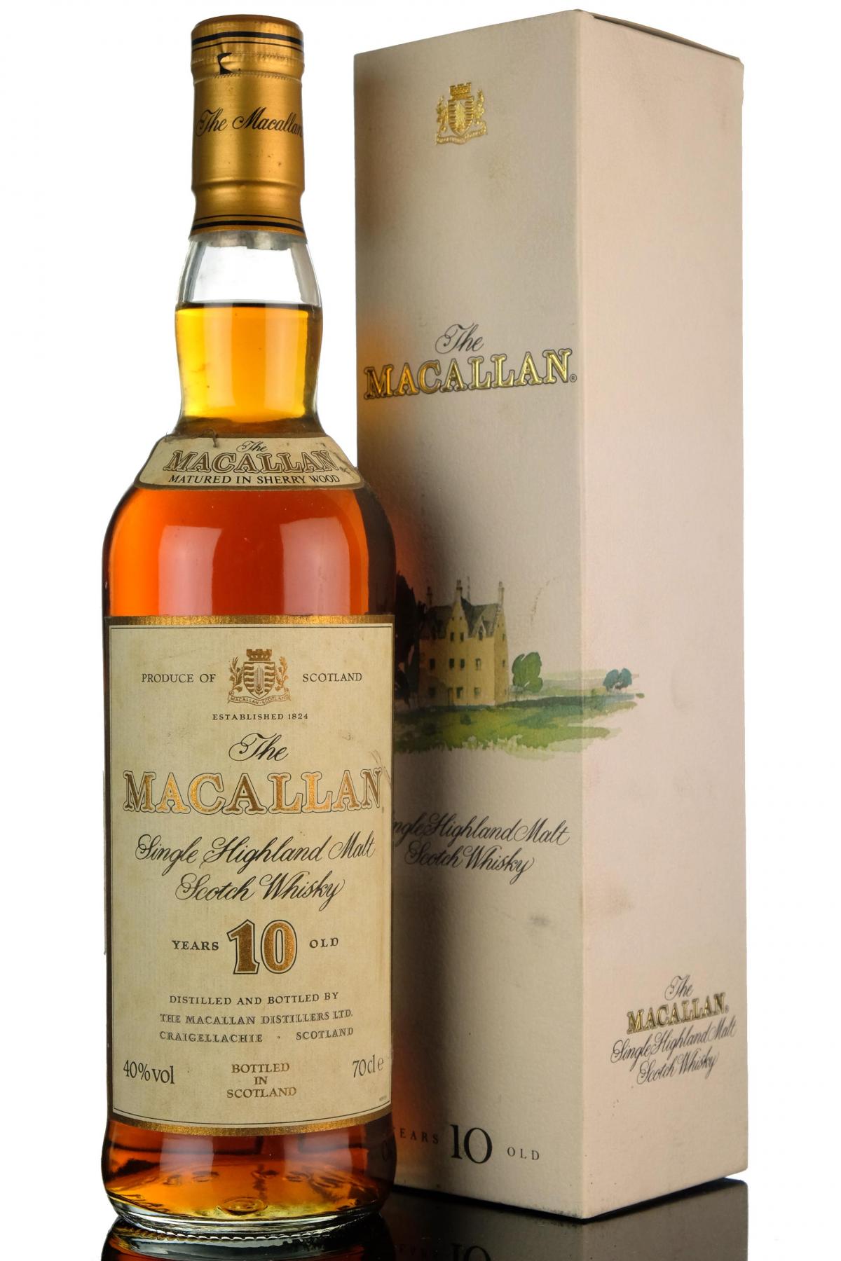 Macallan 10 Year Old - 1990s