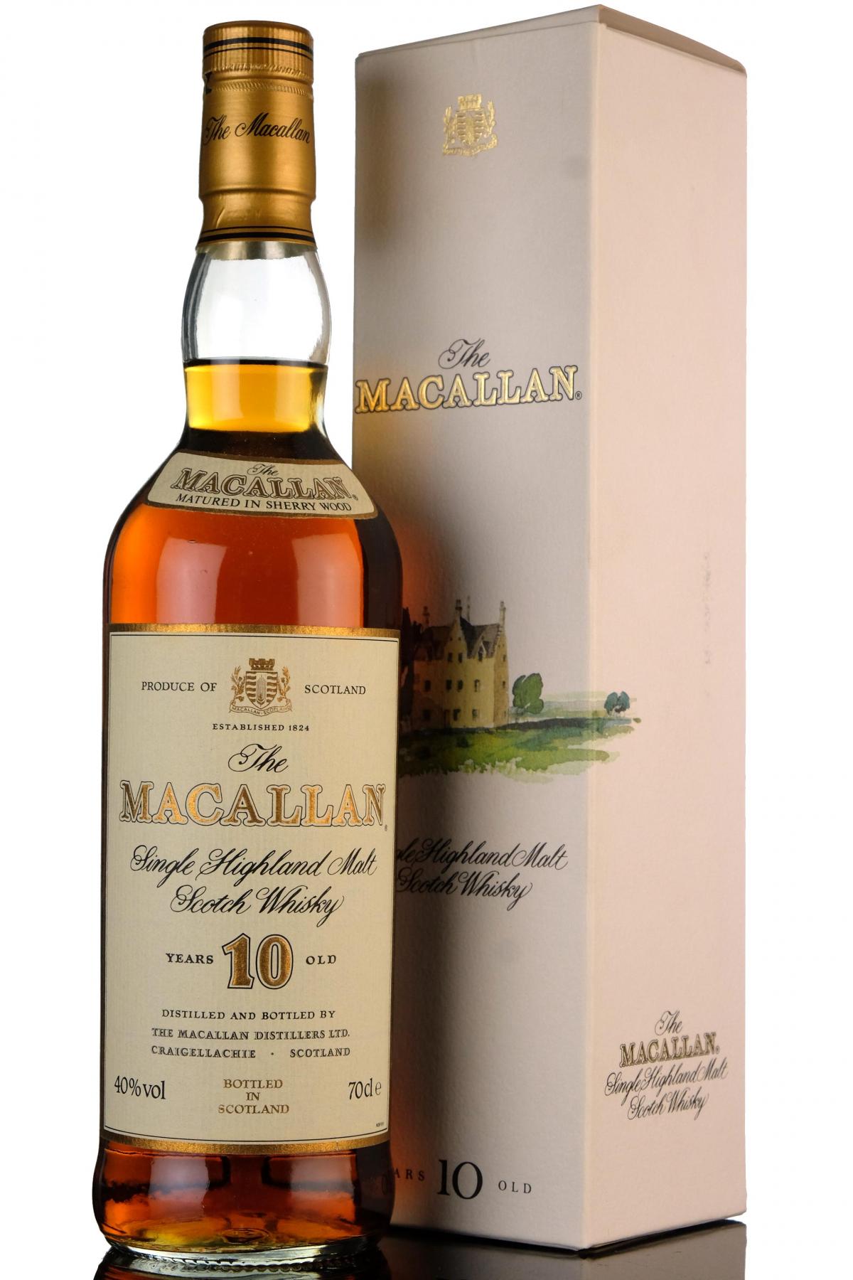 Macallan 10 Year Old - 1990s