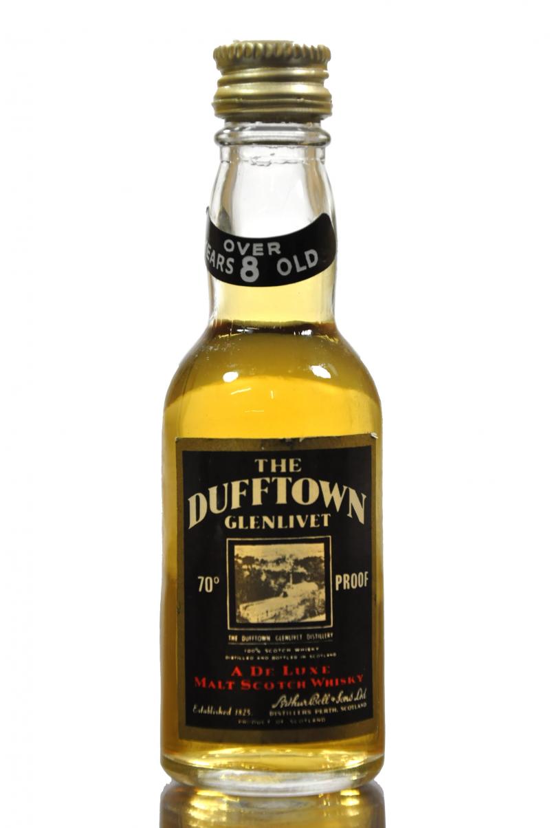 Dufftown-Glenlivet 8 Year Old Miniature
