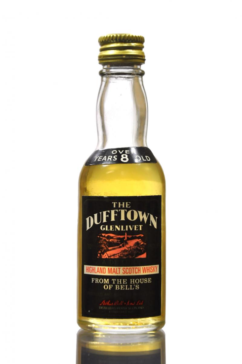 Dufftown-Glenlivet 8 Year Old Miniature