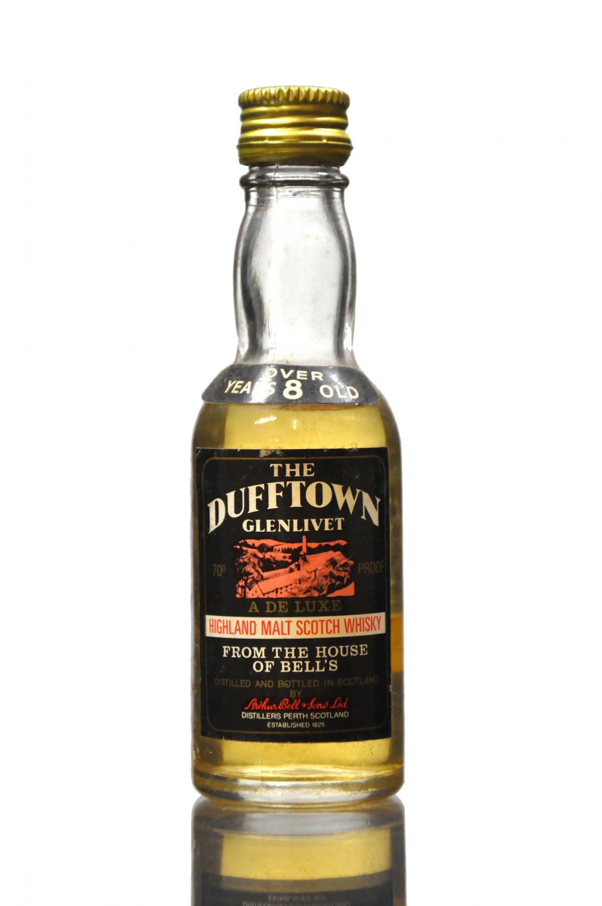 Dufftown-Glenlivet 8 Year Old Miniature