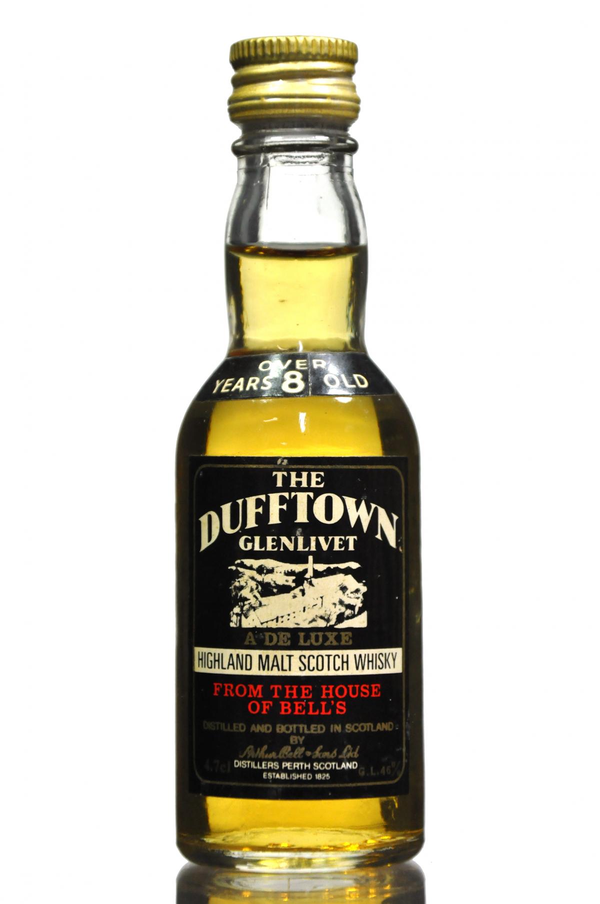 Dufftown-Glenlivet 8 Year Old Miniature