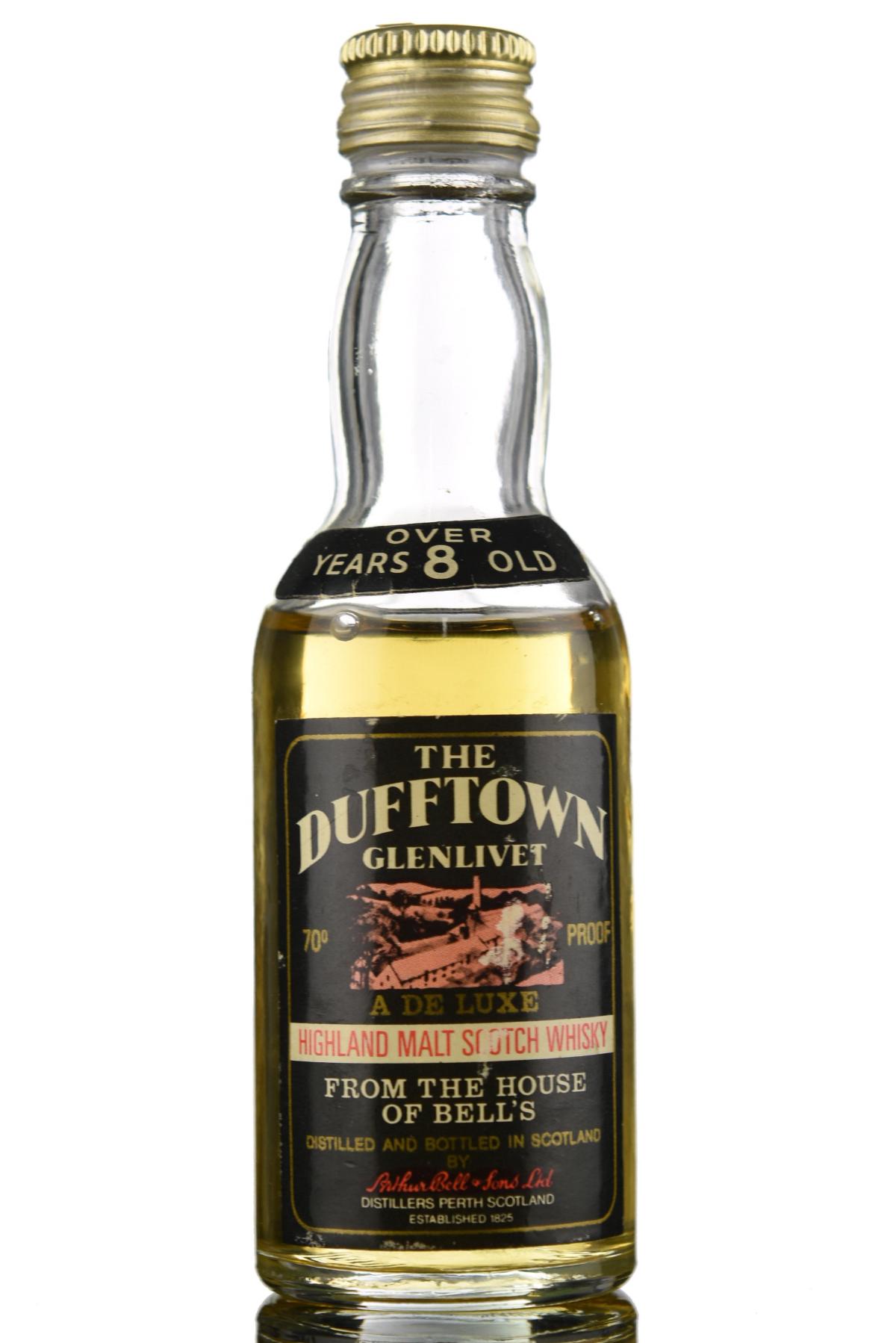 Dufftown-Glenlivet 8 Year Old Miniature