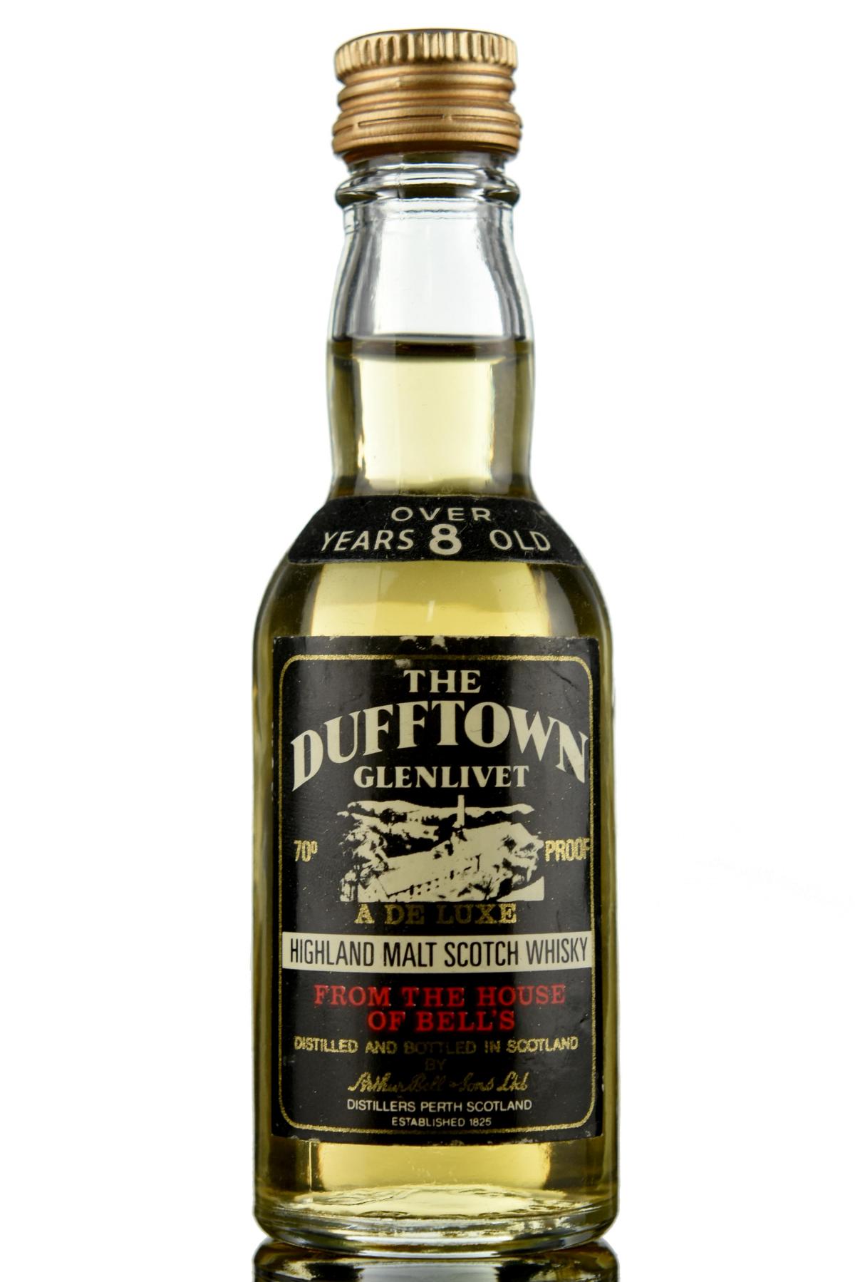 Dufftown-Glenlivet 8 Year Old Miniature
