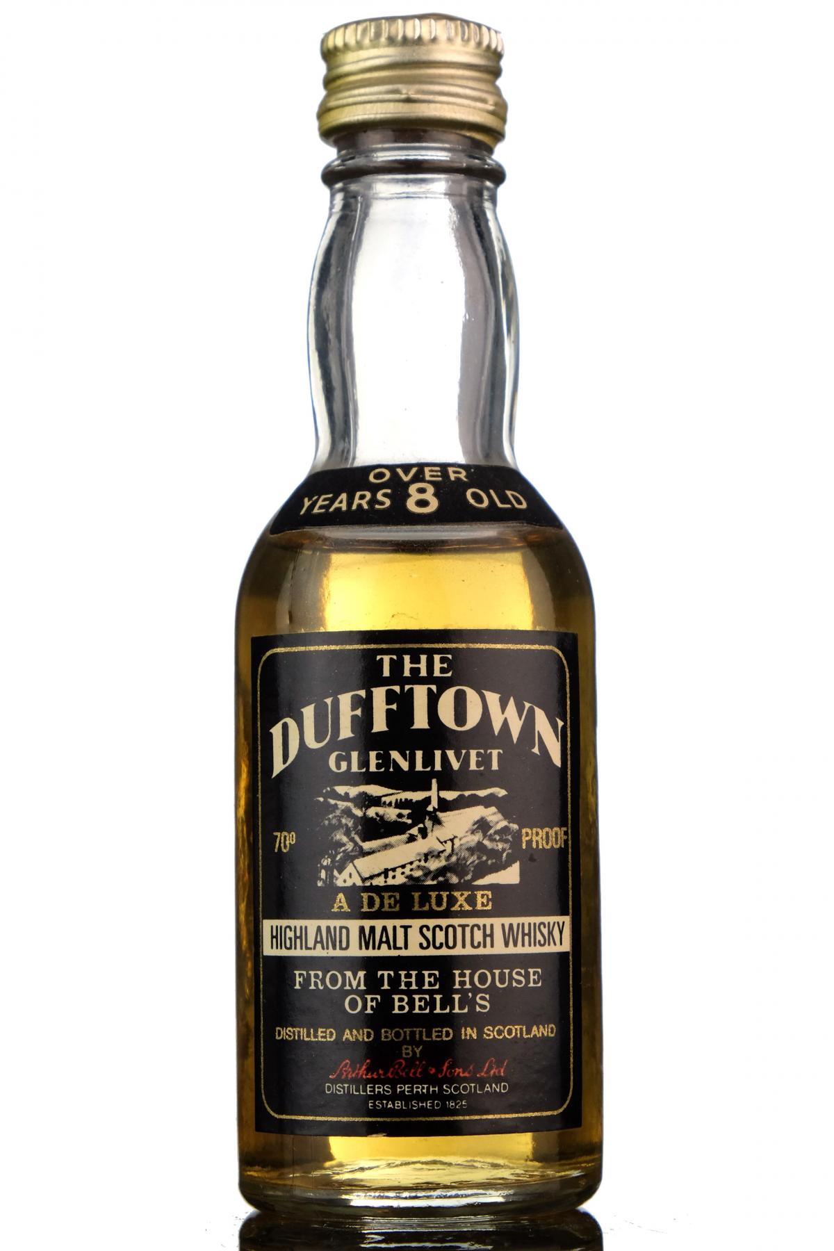 Dufftown-Glenlivet 8 Year Old Miniature