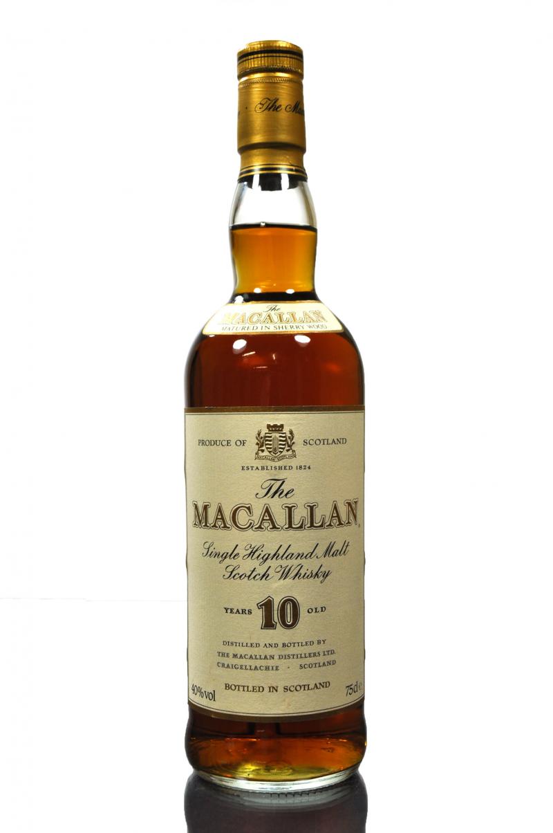 Macallan 10 Year Old - Circa 1990