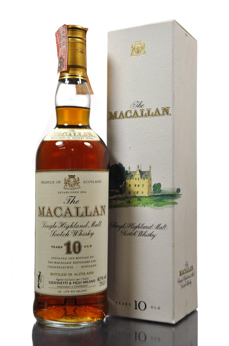 Macallan 10 Year Old - Circa 1990