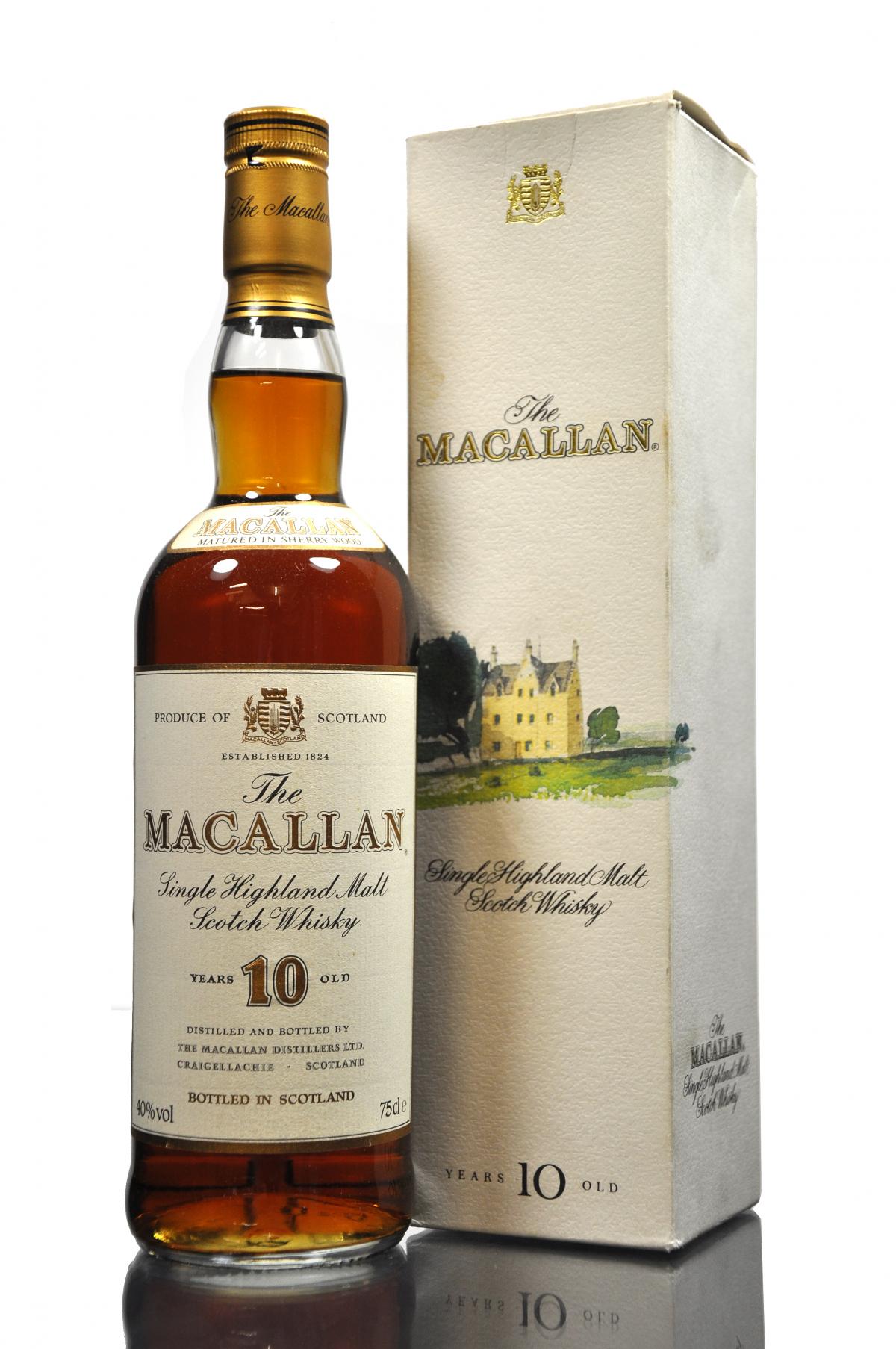 Macallan 10 Year Old - Circa 1990