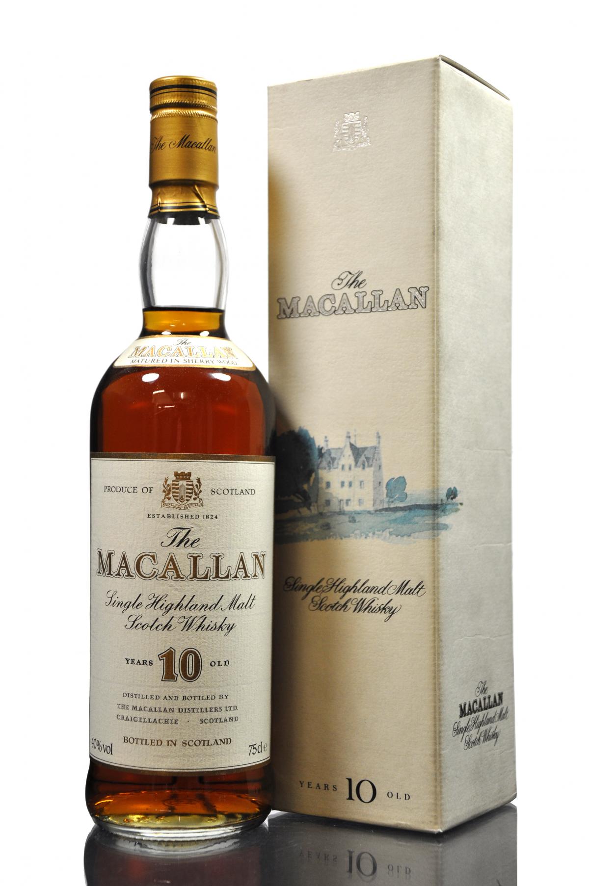 Macallan 10 Year Old - Circa 1990