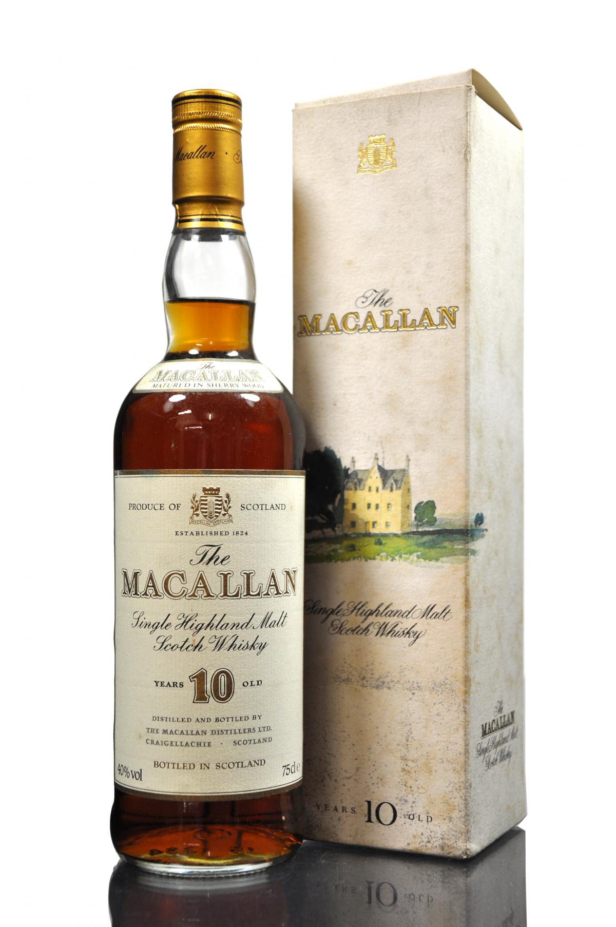 Macallan 10 Year Old - Circa 1990