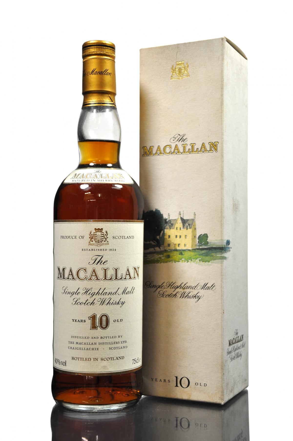 Macallan 10 Year Old - Circa 1990