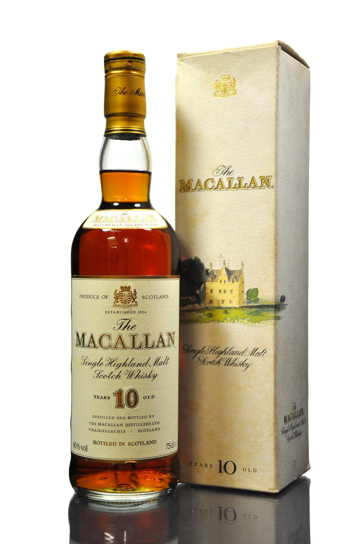 Macallan 10 Year Old - Circa 1990