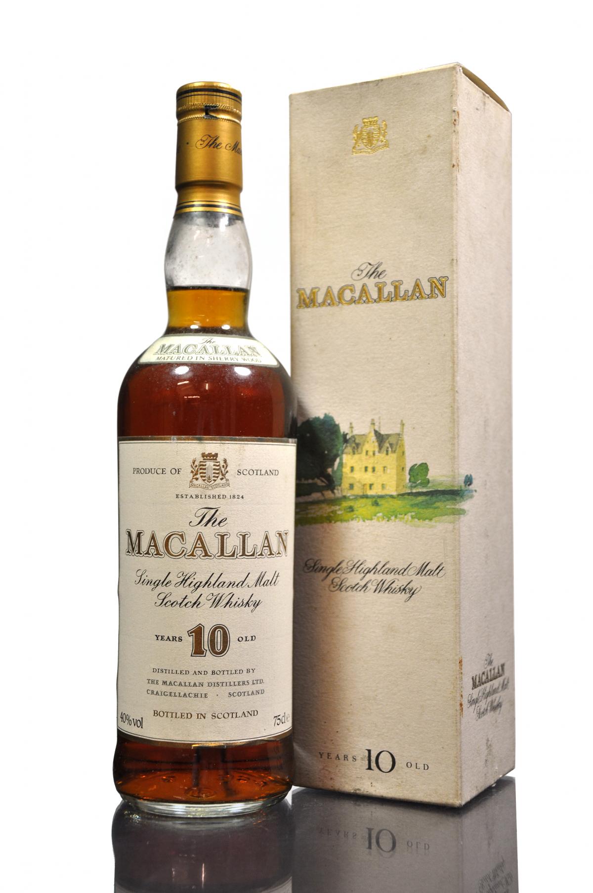 Macallan 10 Year Old - Circa 1990