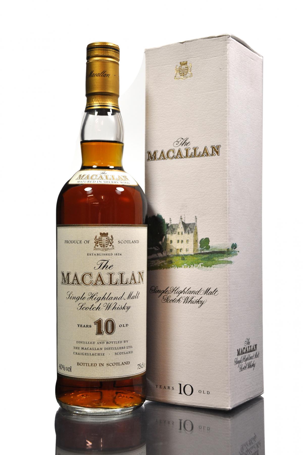 Macallan 10 Year Old - Circa 1990