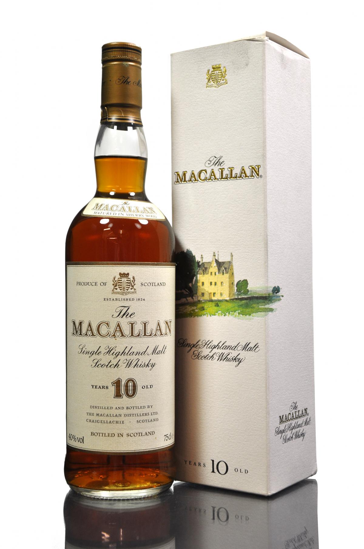 Macallan 10 Year Old - Circa 1990