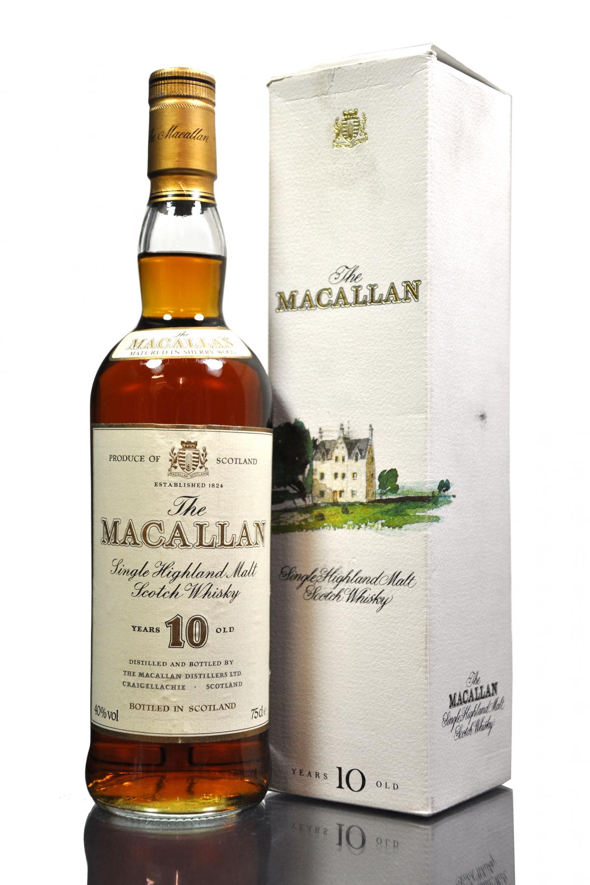 Macallan 10 Year Old - Circa 1990