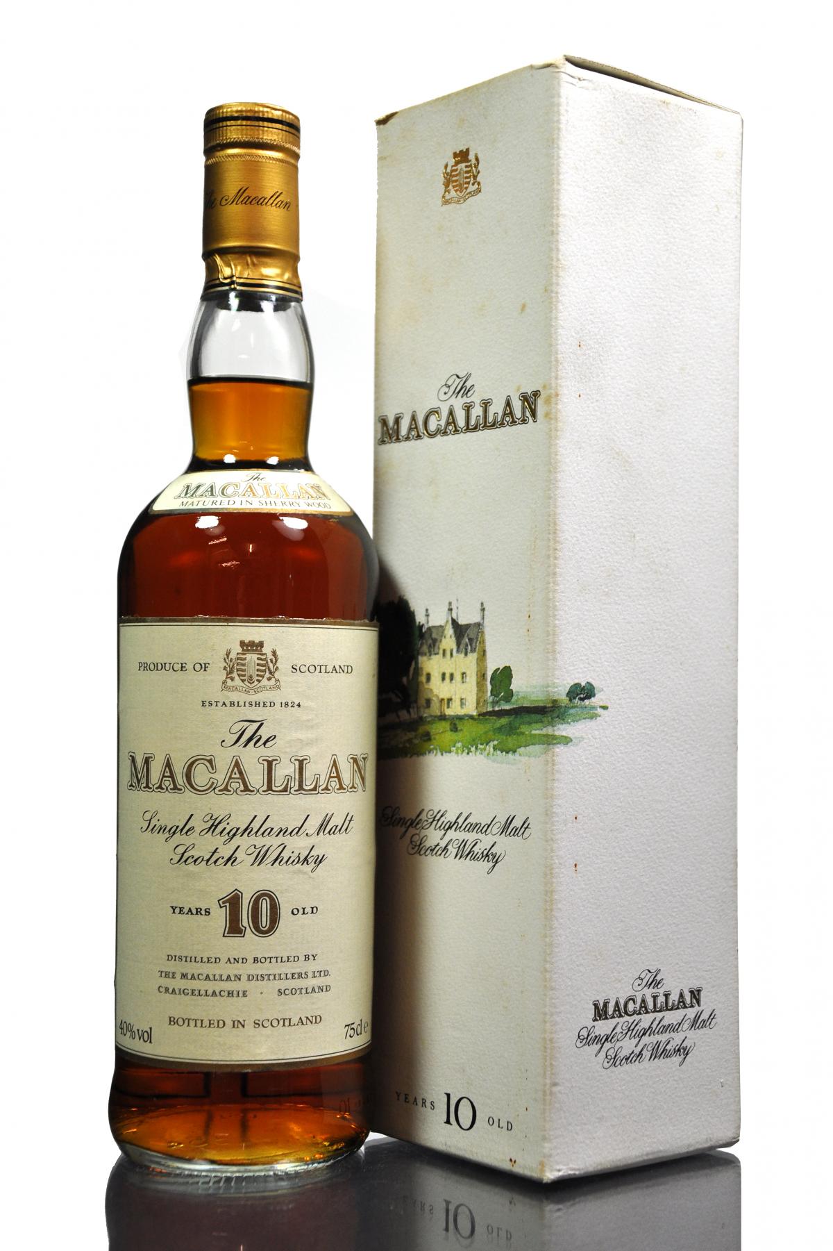 Macallan 10 Year Old - Circa 1990