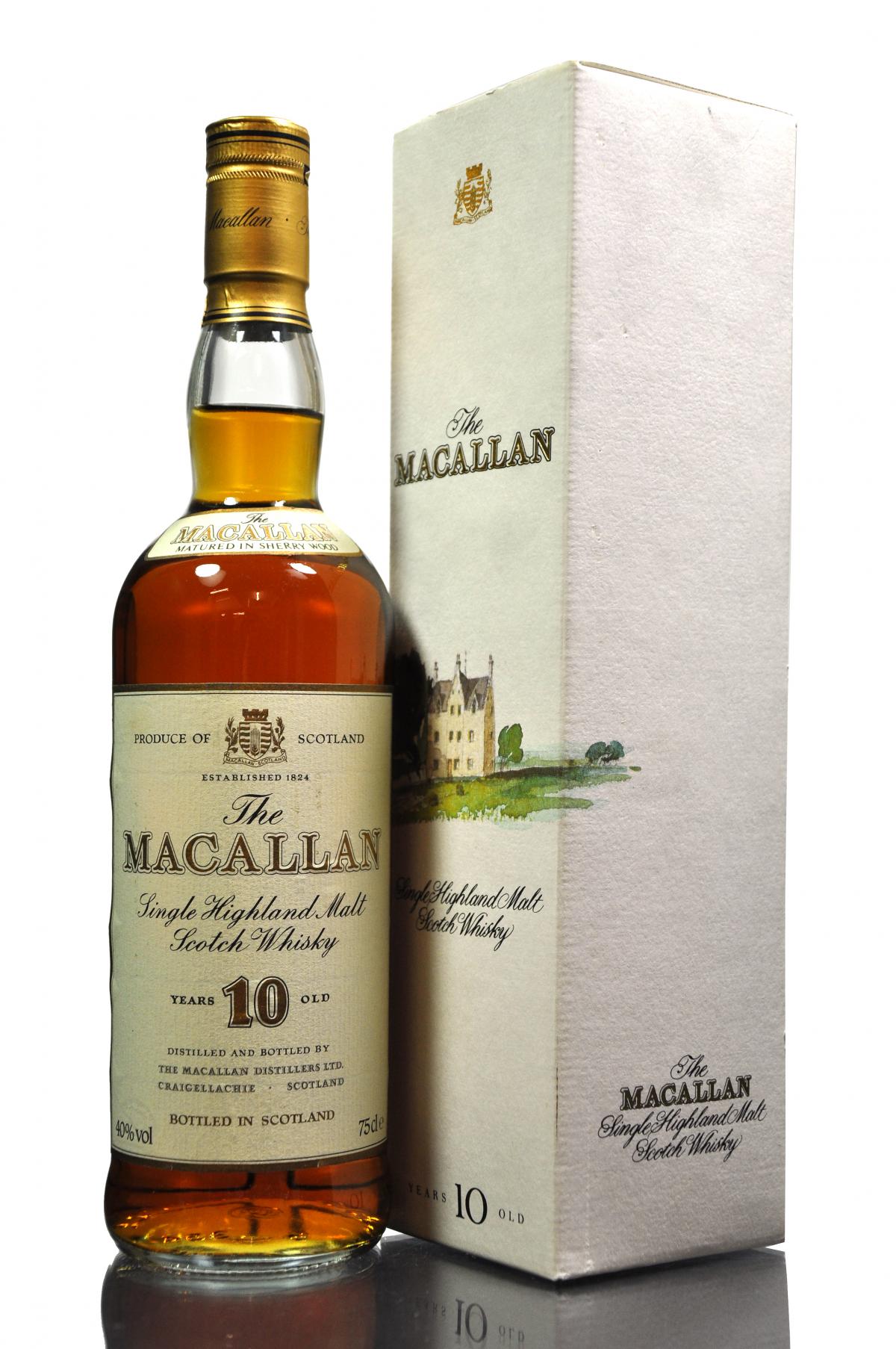 Macallan 10 Year Old - Circa 1990