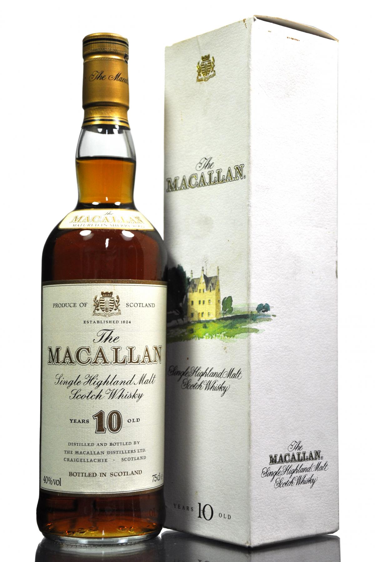 Macallan 10 Year Old - Circa 1990